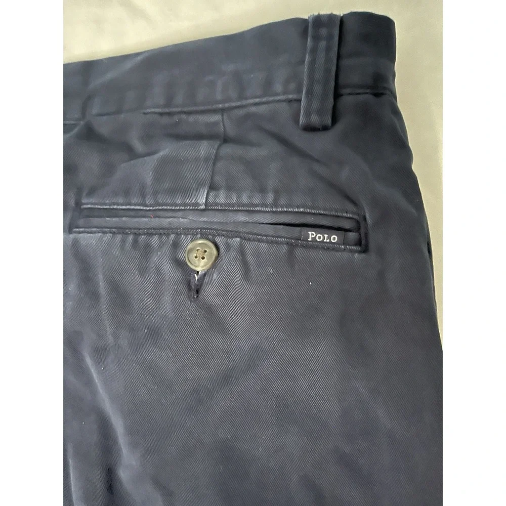Polo Ralph Lauren Classic Fit Chino Pants Men's Size 34x34 Blue Straight Leg